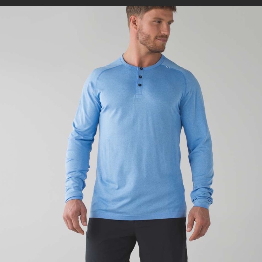 ISO lululemon metal tech henley long sleeve